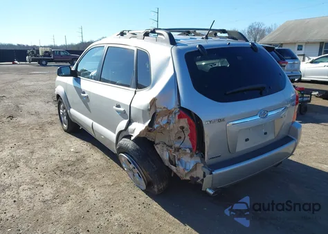 2007 Hyundai Tucson Limited/Se from USA, damaged, VIN KM8JN12D77U691165